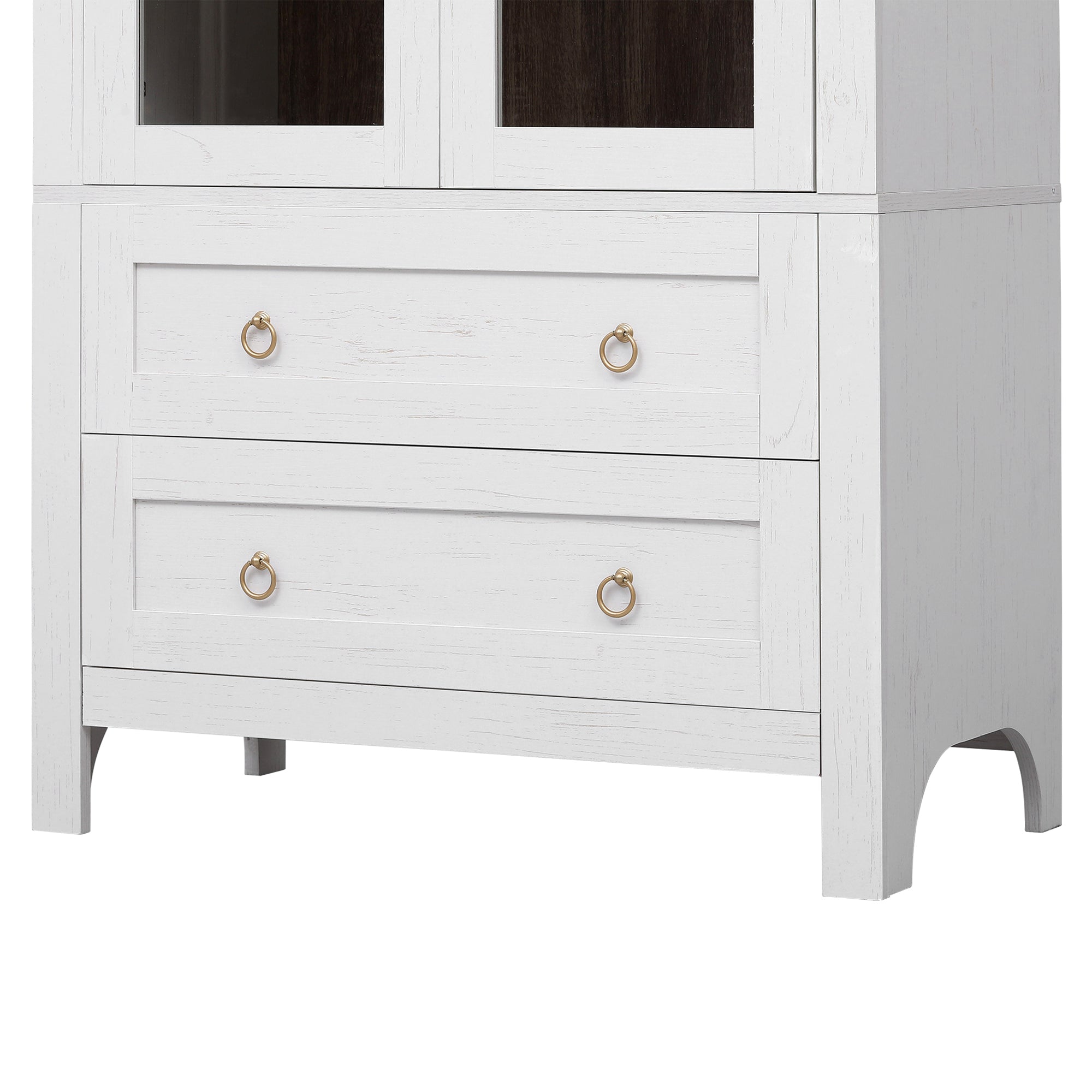 [variant:N853P387781W] Arched Glass-Door Pantry Cabinet – 71-Inch image 11