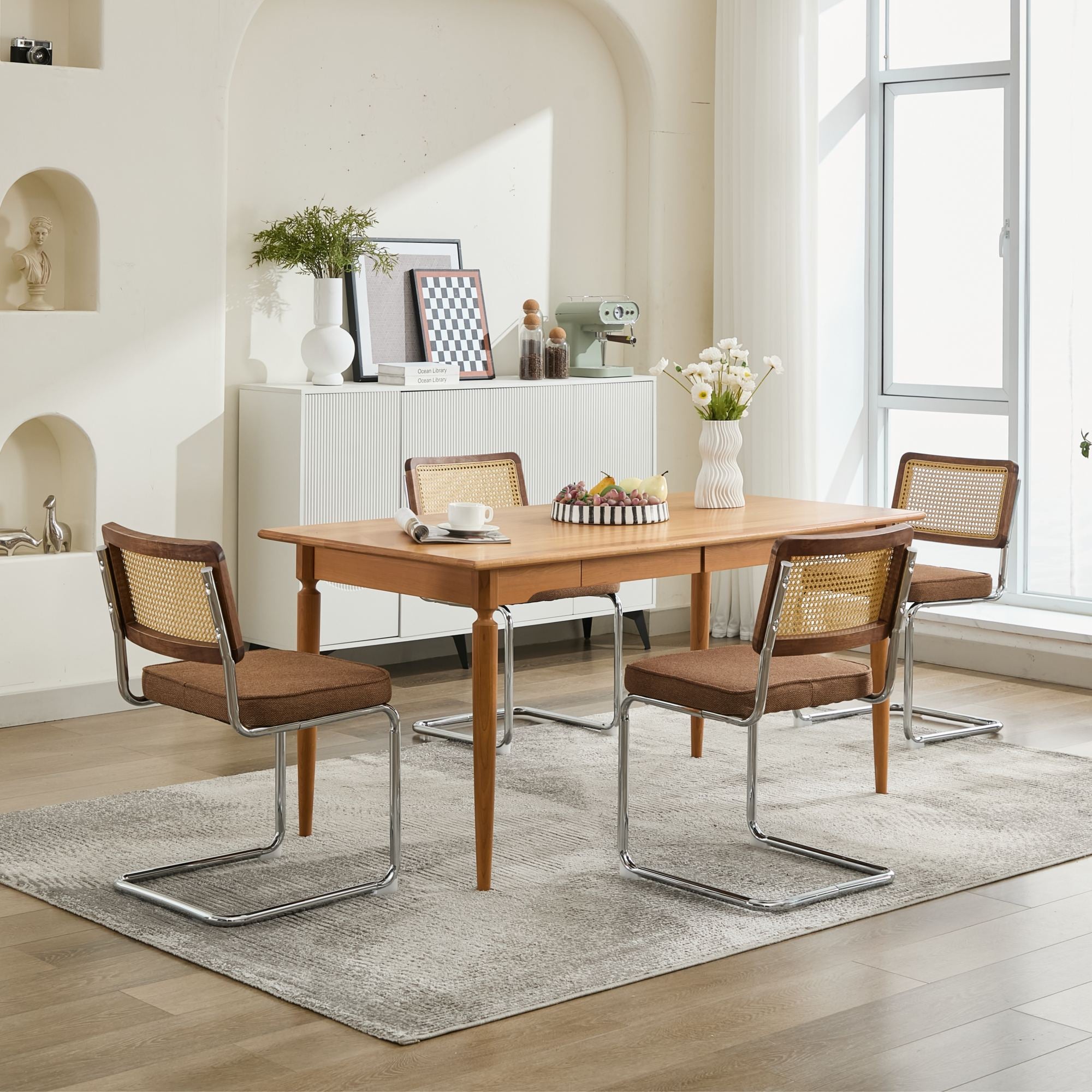 Coffee Rattan-Back Dining Chairs – Set of 2 — [variant:W5755P512975] Rattan-Back Dining Chairs – Set of 2 image 22