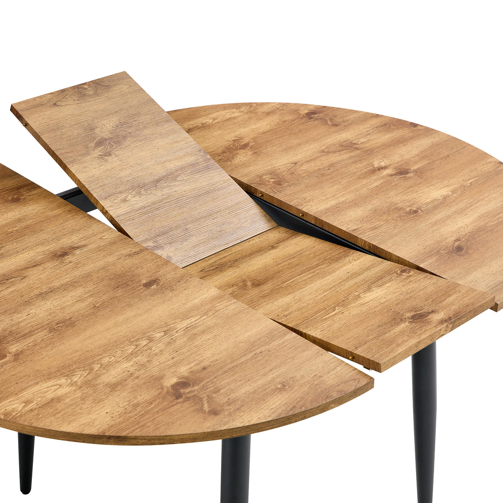 [variant:W3806S00005] Extendable Wood-Look Dining Table image 23