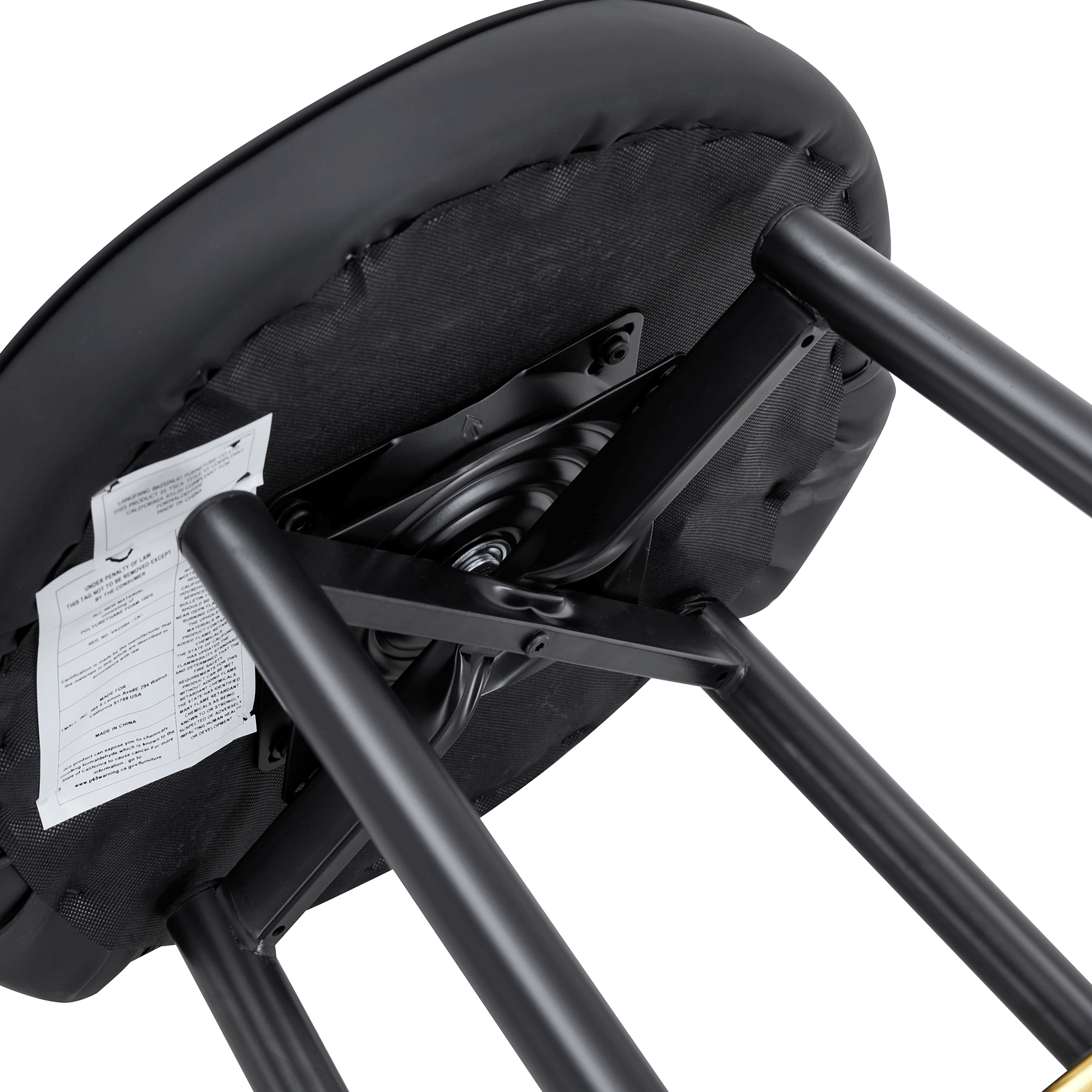 [variant:W3806P404776] 360° Swivel PU Leather Bar Stools – Set of 2 image 21