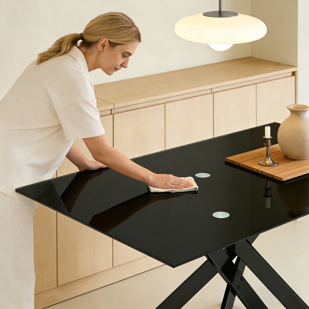 [variant:W3856P411912] Tempered-Glass Dining Table – 51-Inch image 14