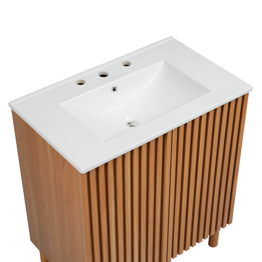 [variant:N848P000012O] Traditional Bathroom Vanity with Ceramic Sink – 59.8-Inch image 14