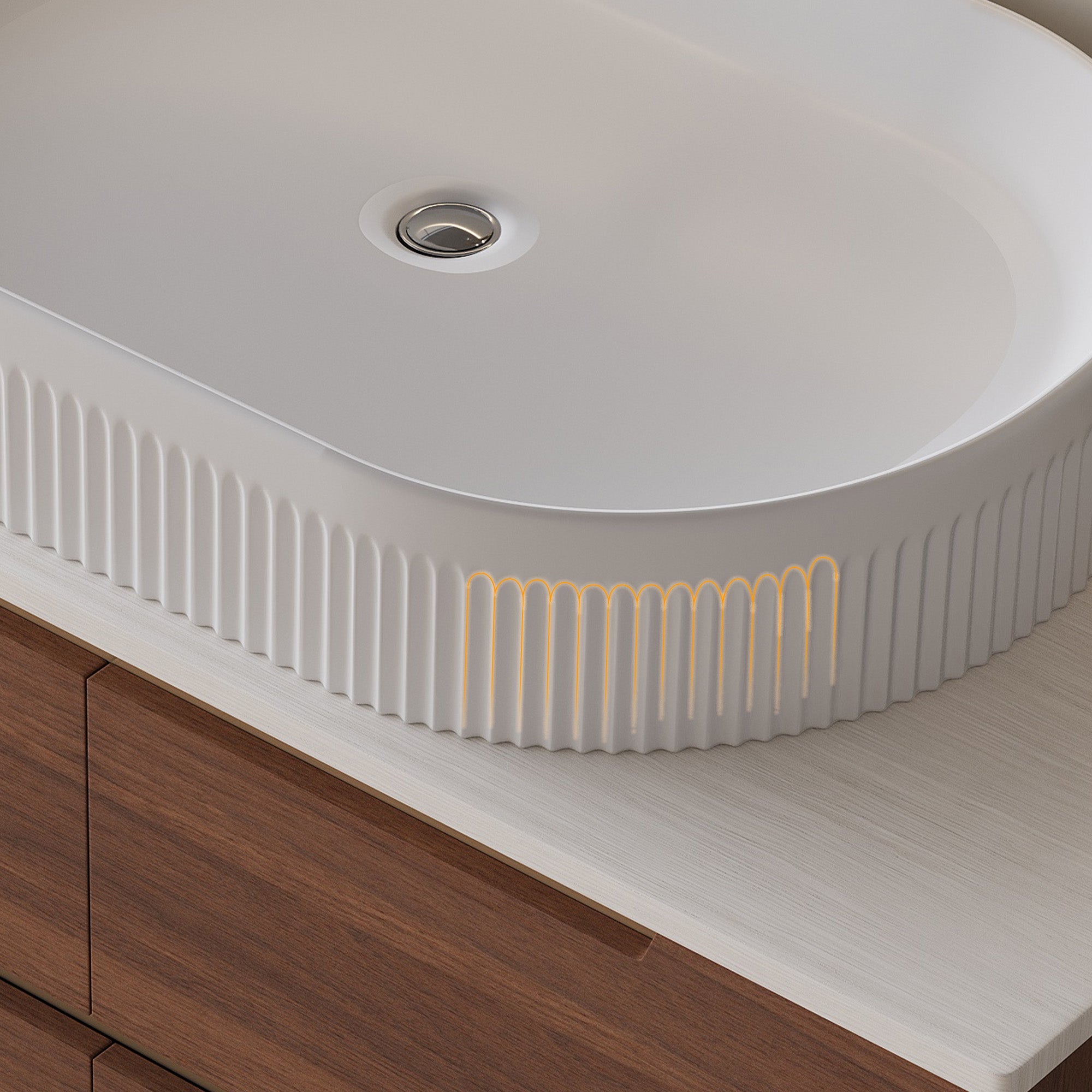 [variant:W5307S00009] Bathroom Vanity with Integrated Ceramic Sink – 36-Inch image 13