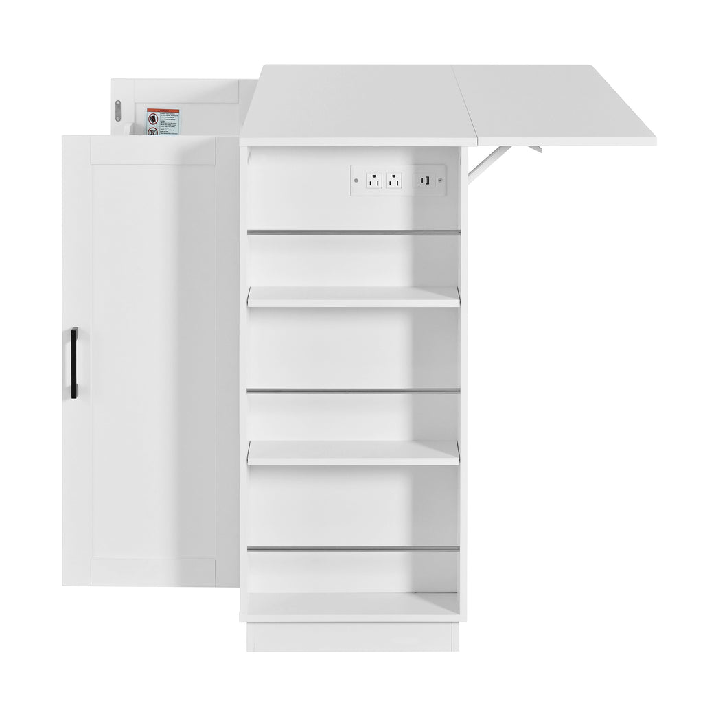 [variant:N889P443148K] Foldable-Top Bar Cabinet with Power Outlet – 47-Inch image 18
