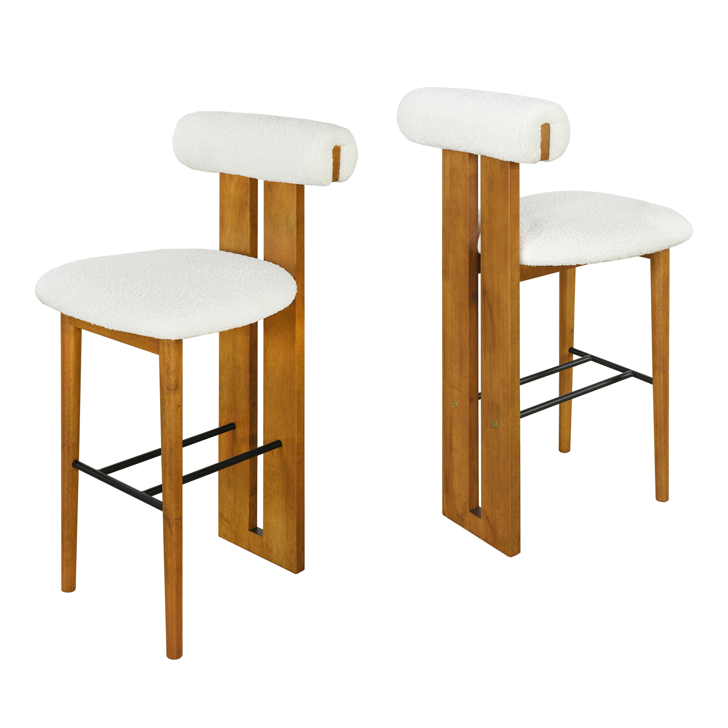 [variant:N897P443719W] Renee Modern Bar Stools – Set of 2 image 3