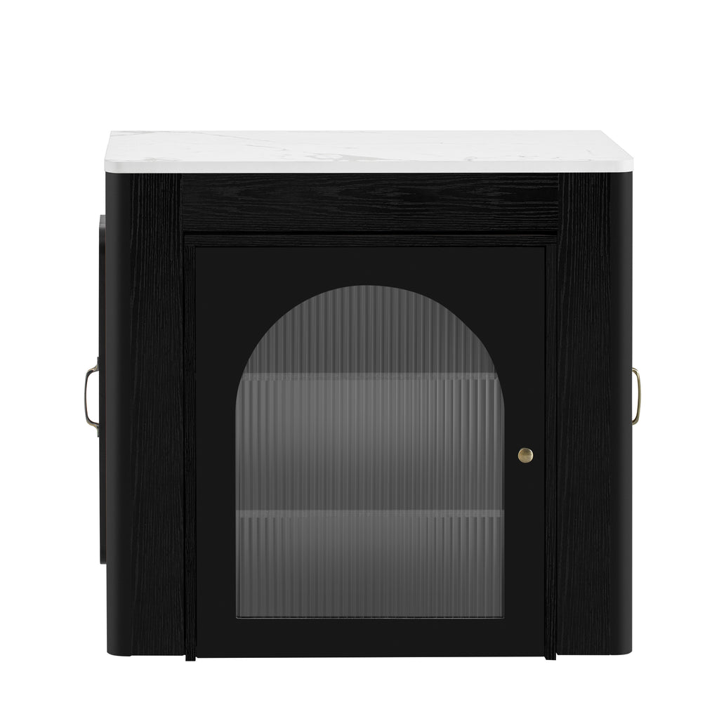 [variant:XW000024AAB-CA] Rolling Kitchen Island with Extendable Dining Table image 27