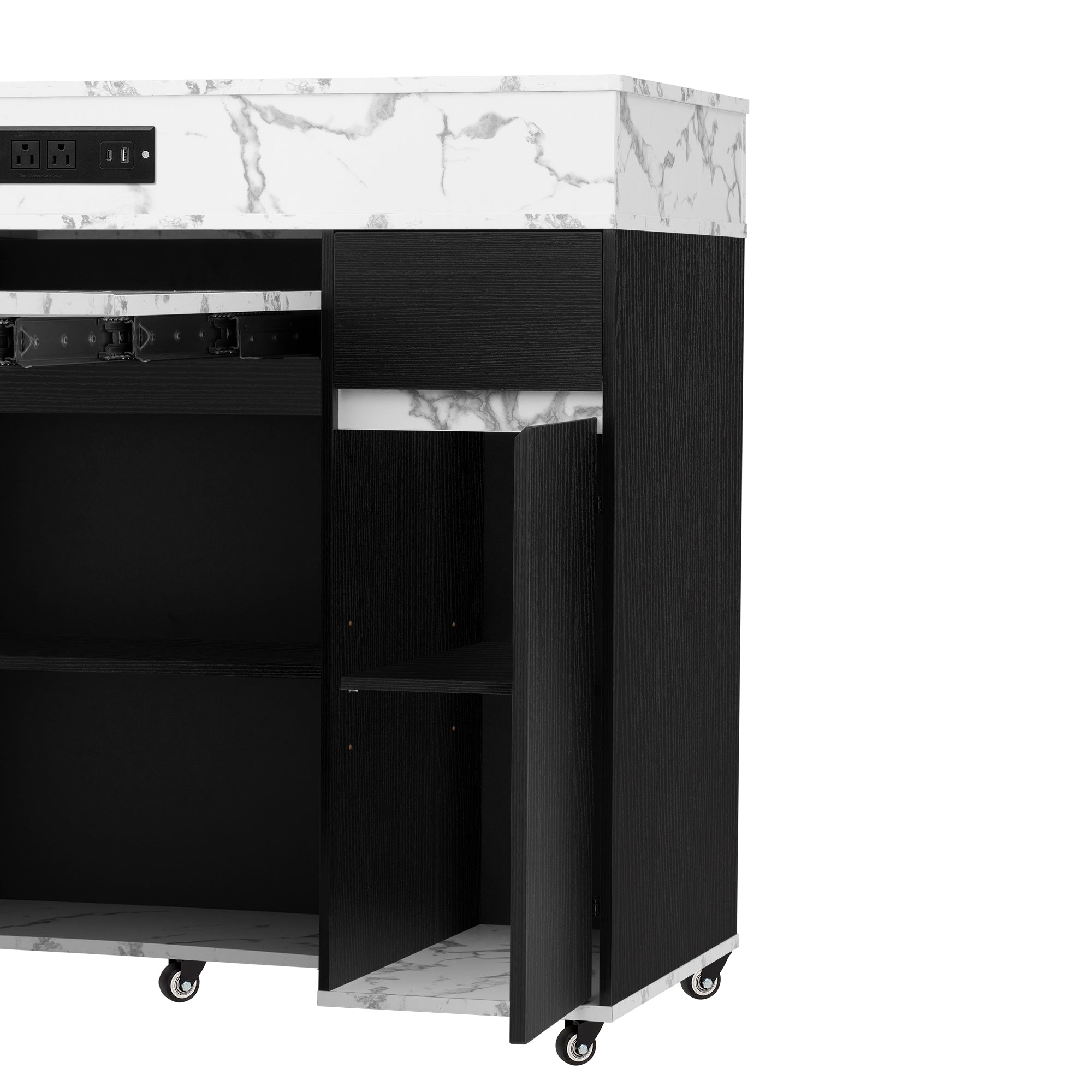 [variant:XW000029AAB-CA] Black,White Marble image 25