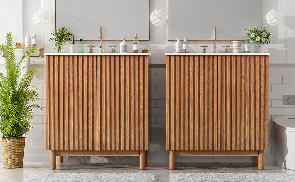 [variant:N848P000012O] Traditional Bathroom Vanity with Ceramic Sink – 59.8-Inch image 20