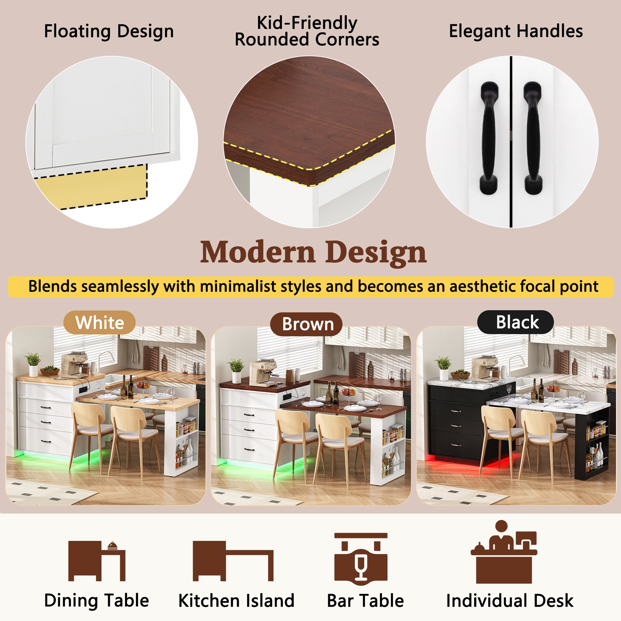 [variant:XW000036AAD-CA] Creamy White,Walnut image 13
