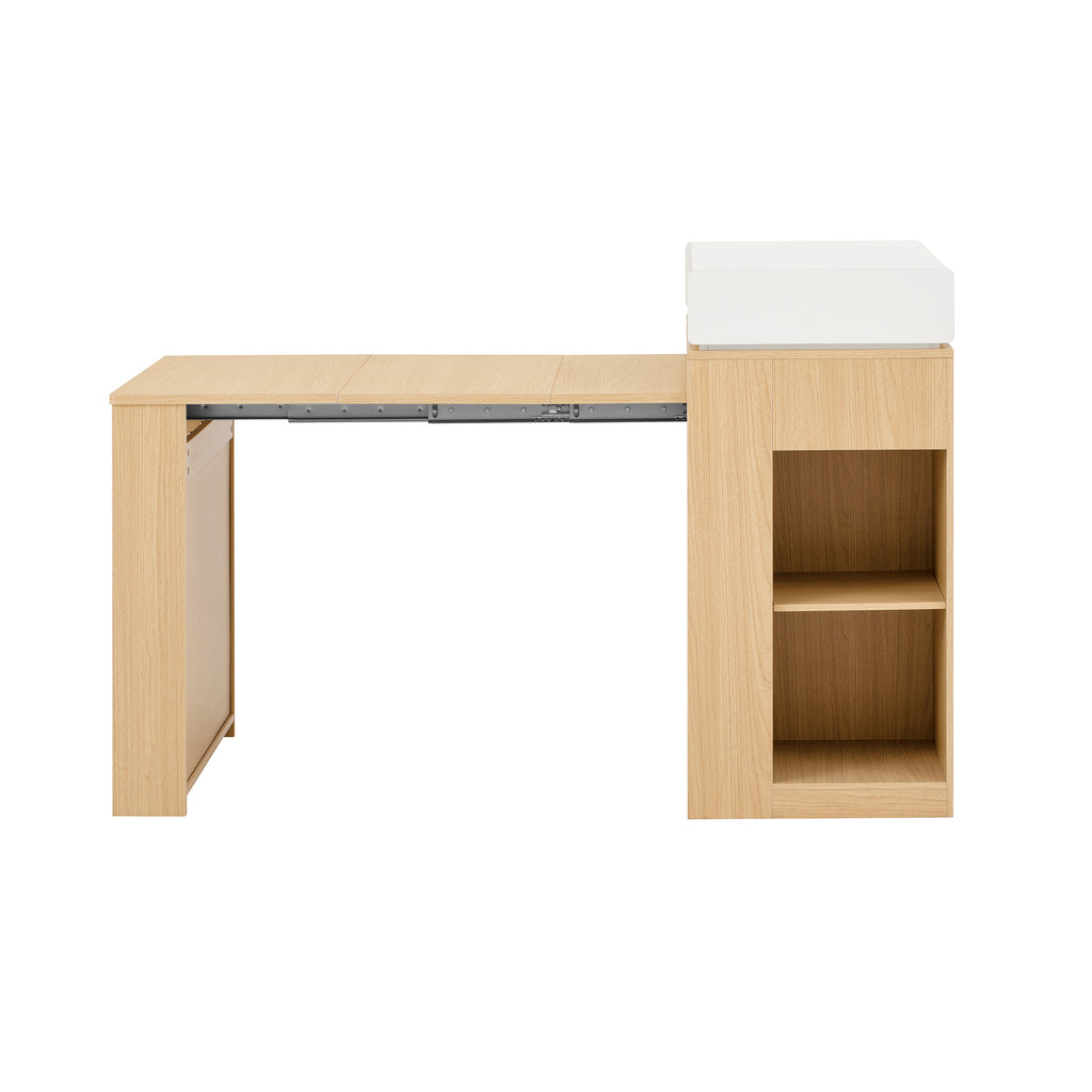 [variant:XW000028AAN-CA] Rolling Kitchen Island with Extendable Table image 17