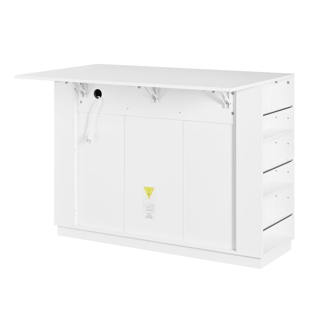 [variant:N889P443148K] Foldable-Top Bar Cabinet with Power Outlet – 47-Inch image 17