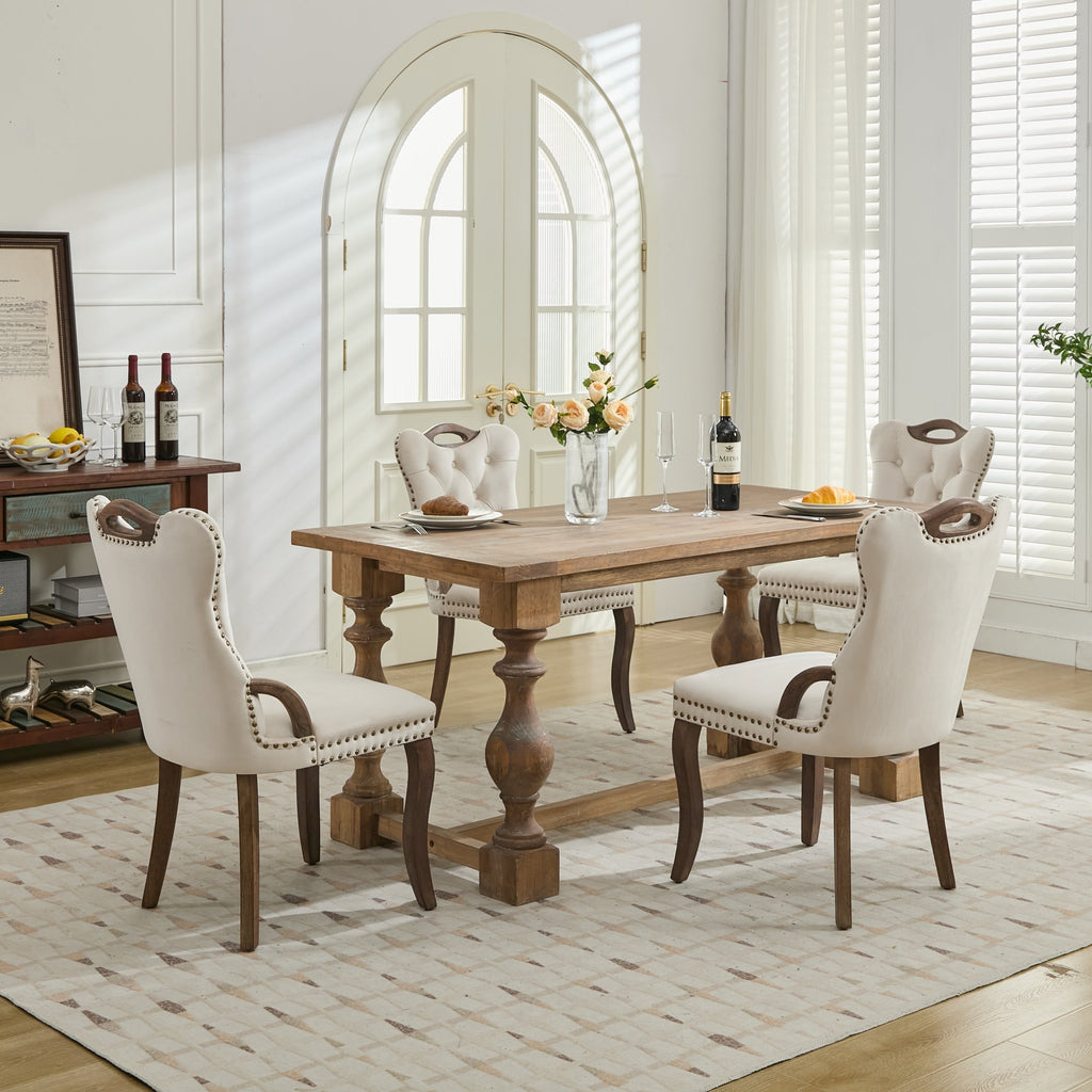 [variant:W5755P512977] Tufted Velvet Dining Armchairs – Set of 2 image 24
