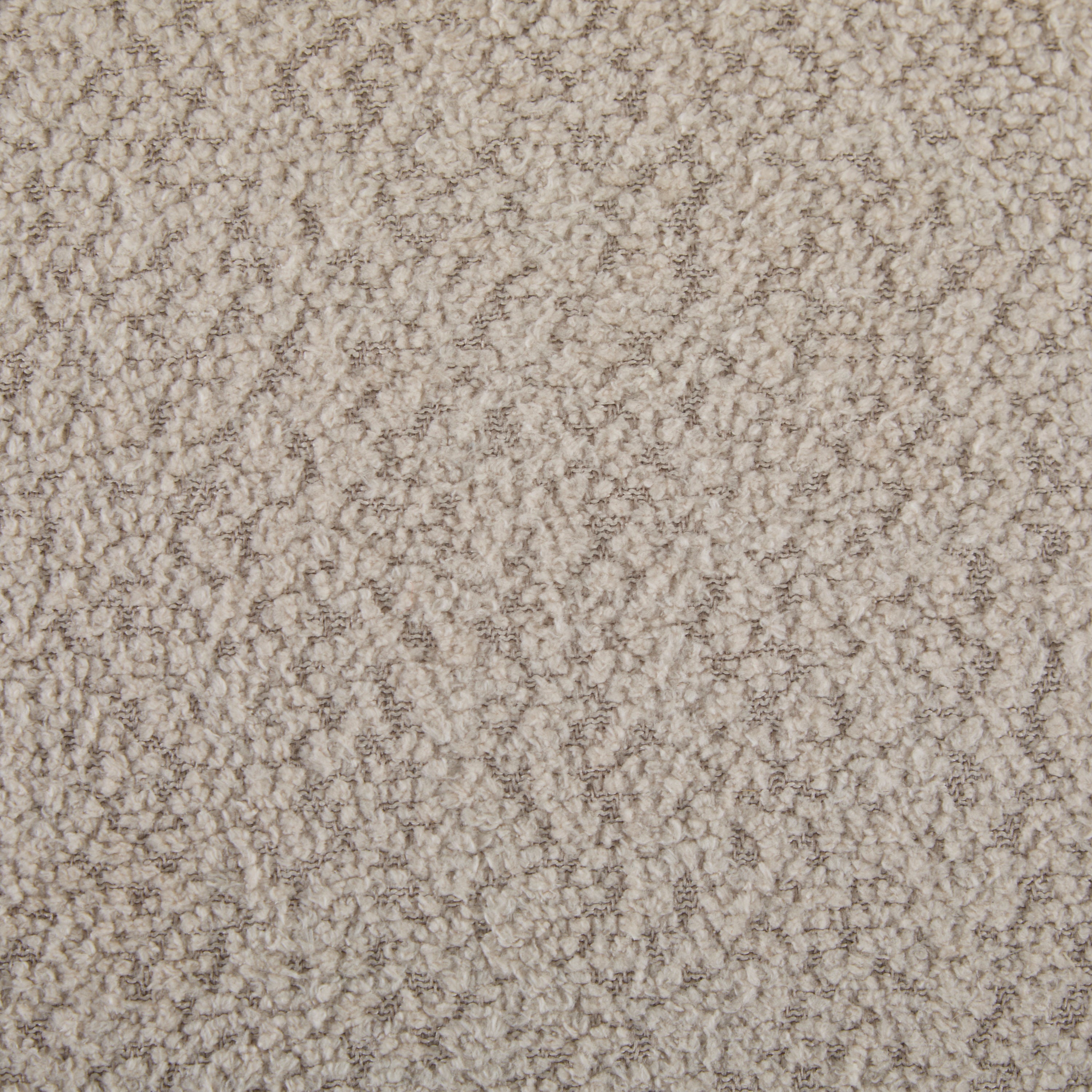 Modern Bouclé Lounge Chair — [variant:N913P495894A] Almond,Natural image 8