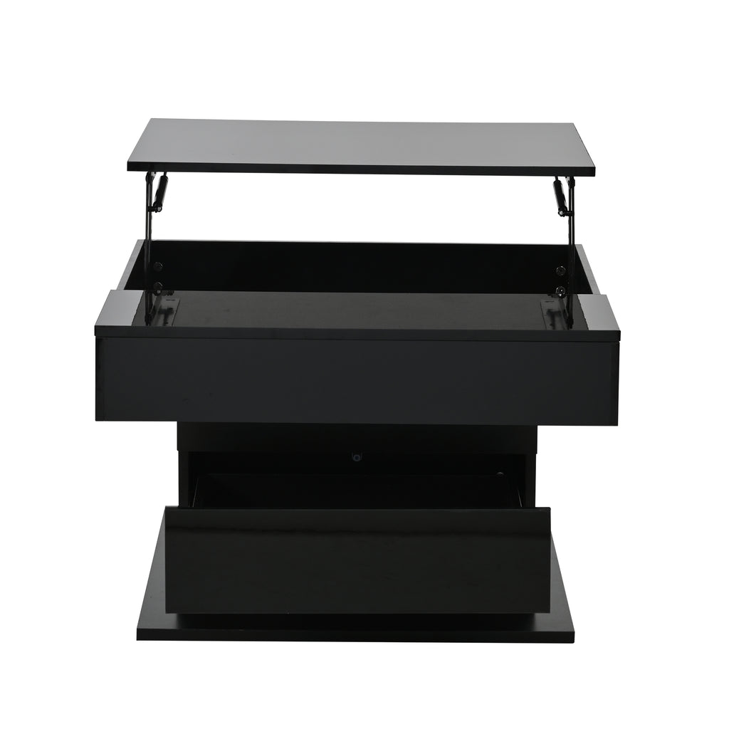 [variant:N892P423296B] Black 360° Rotating Lift-Top Coffee Table image 42