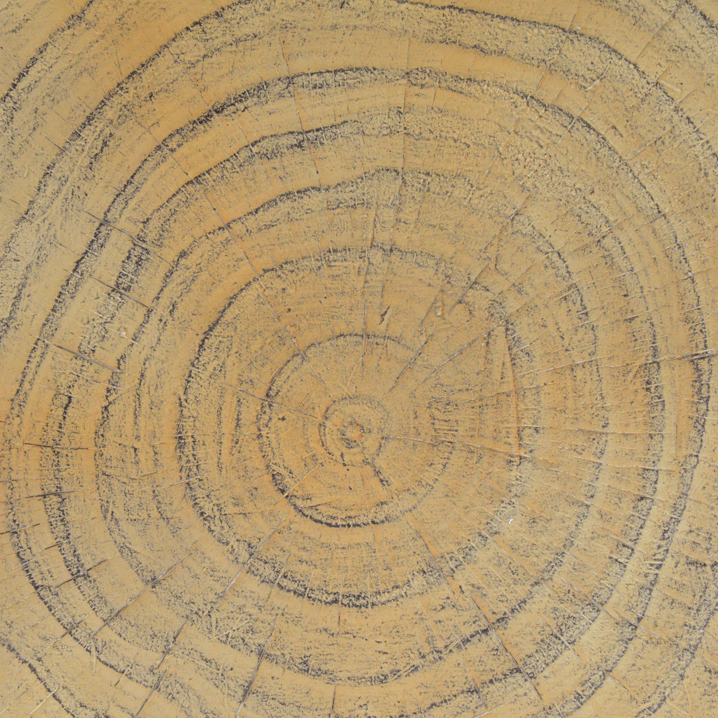 Twisted Wood-Look Indoor/Outdoor Side Table — [variant:N911P479287N] Natural image 13