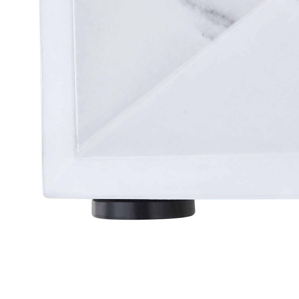 [variant:W3806S00015] White Marble-Look Dining Table image 18