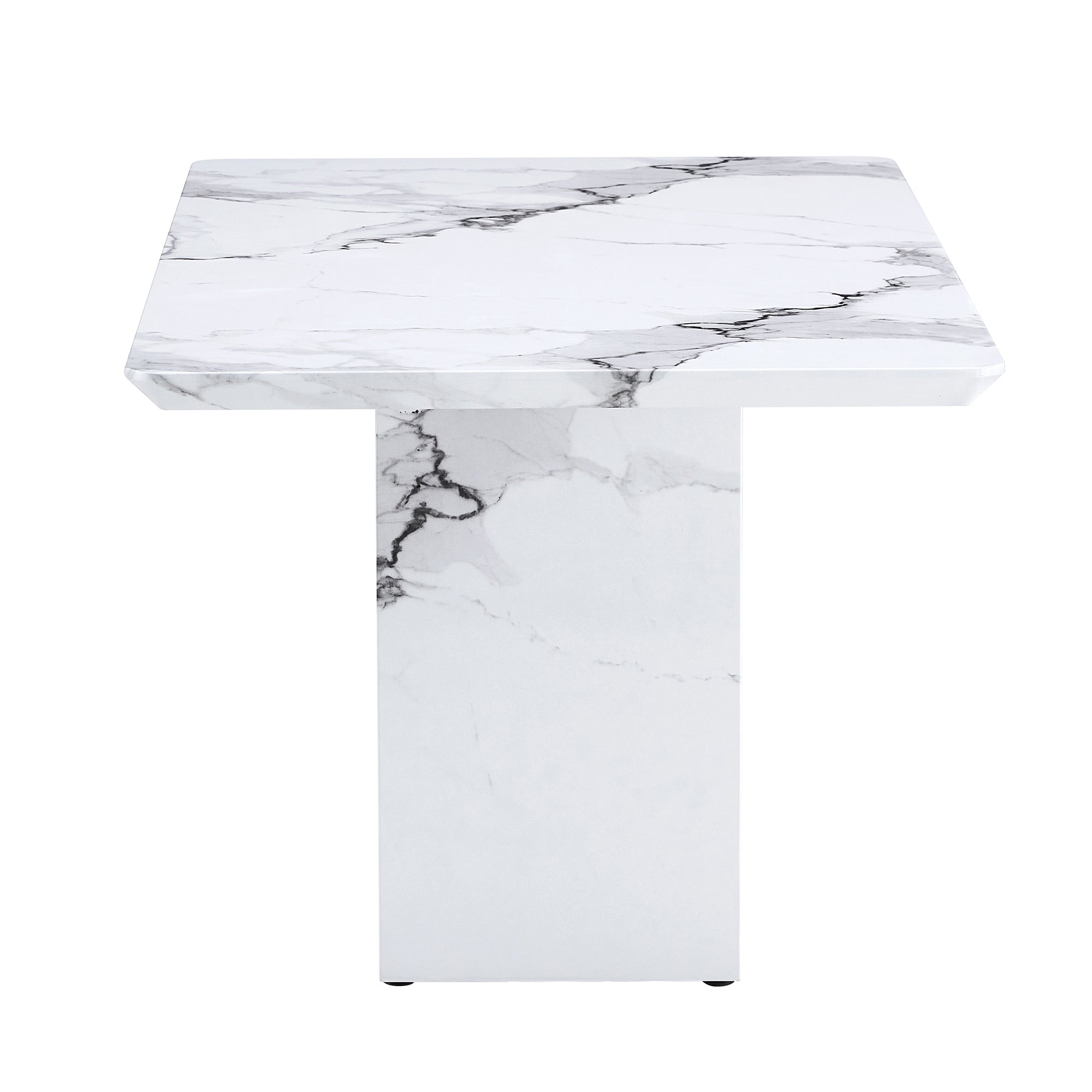 [variant:W3806S00015] White Marble-Look Dining Table image 21