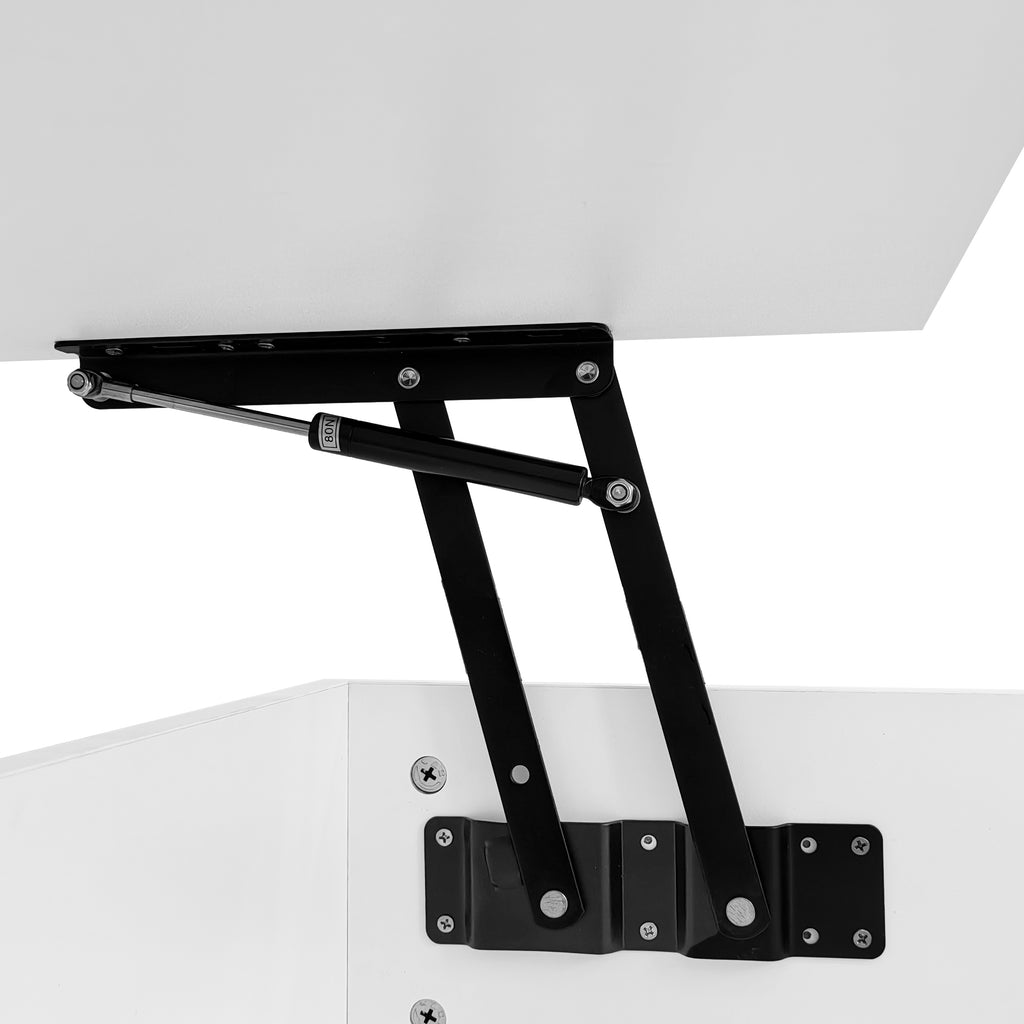 [variant:N892P407974W] High-Gloss Lift-Top Coffee Table with LED Lights image 9