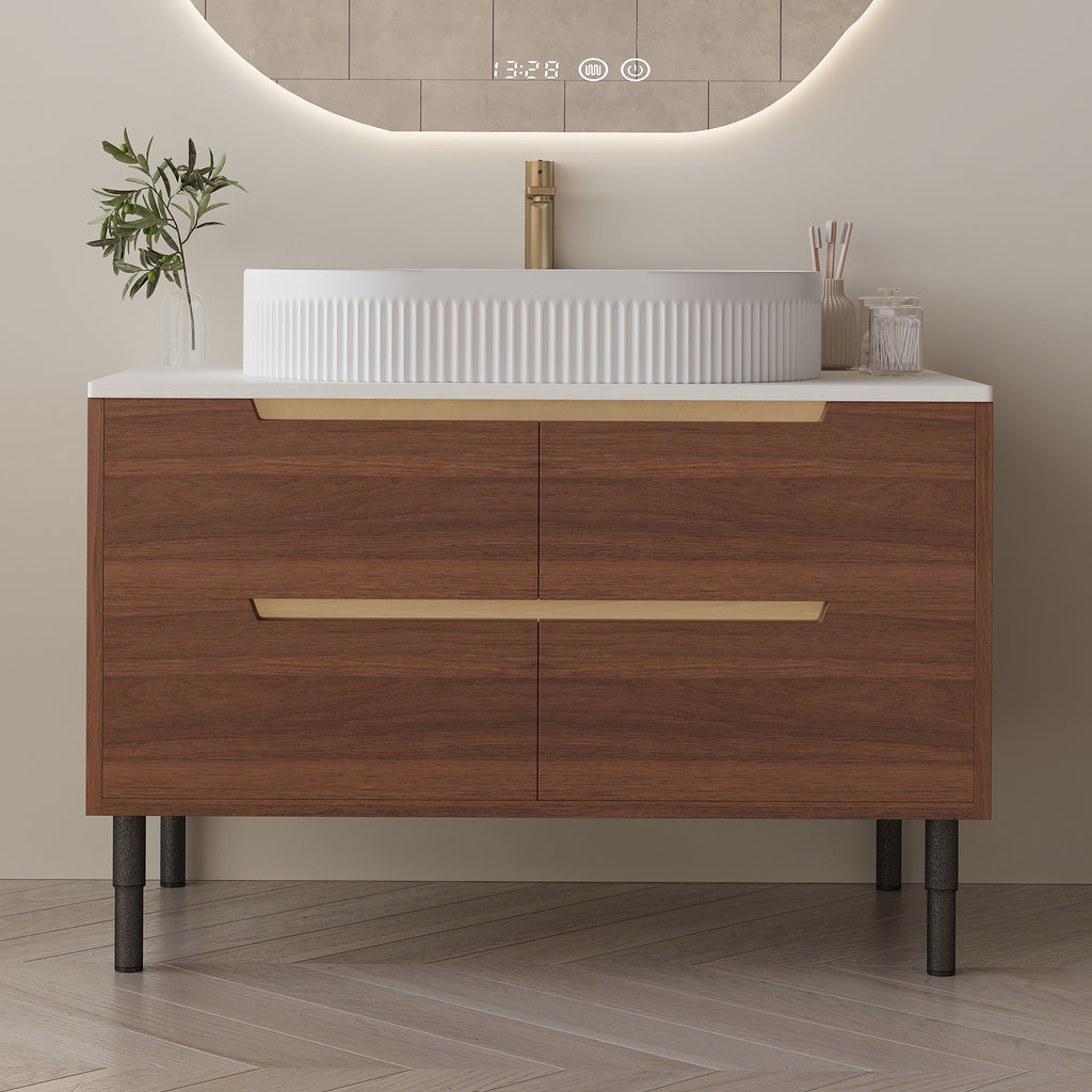 [variant:W5307S00009] Bathroom Vanity with Integrated Ceramic Sink – 36-Inch image 5