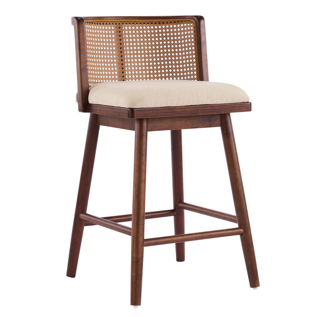 [variant:N897P439538D] Talia Rattan Counter Chairs – Set of 2 image 6