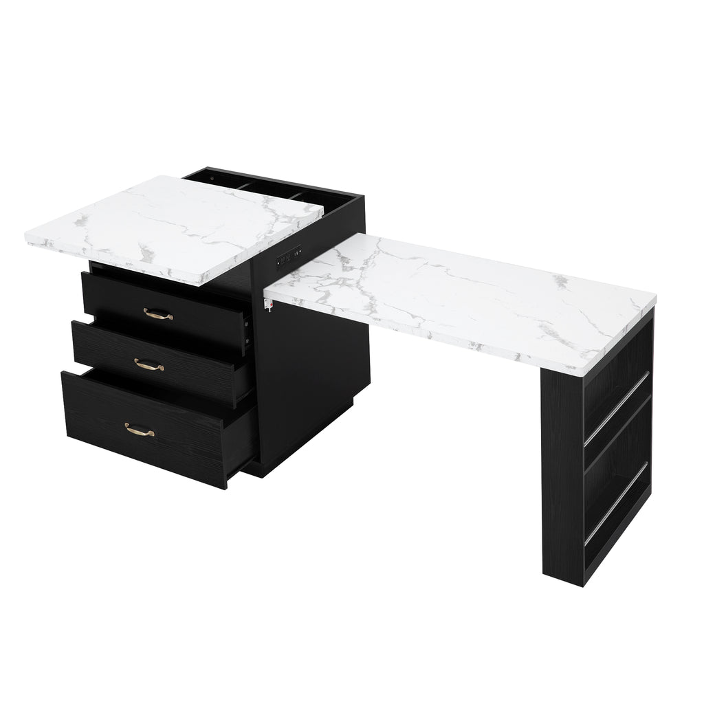 [variant:XW000036AAB-CA] Black,White Marble image 22