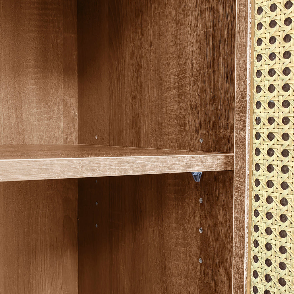 [variant:GA0013N] Country-Style Rattan-Door Sideboard image 23