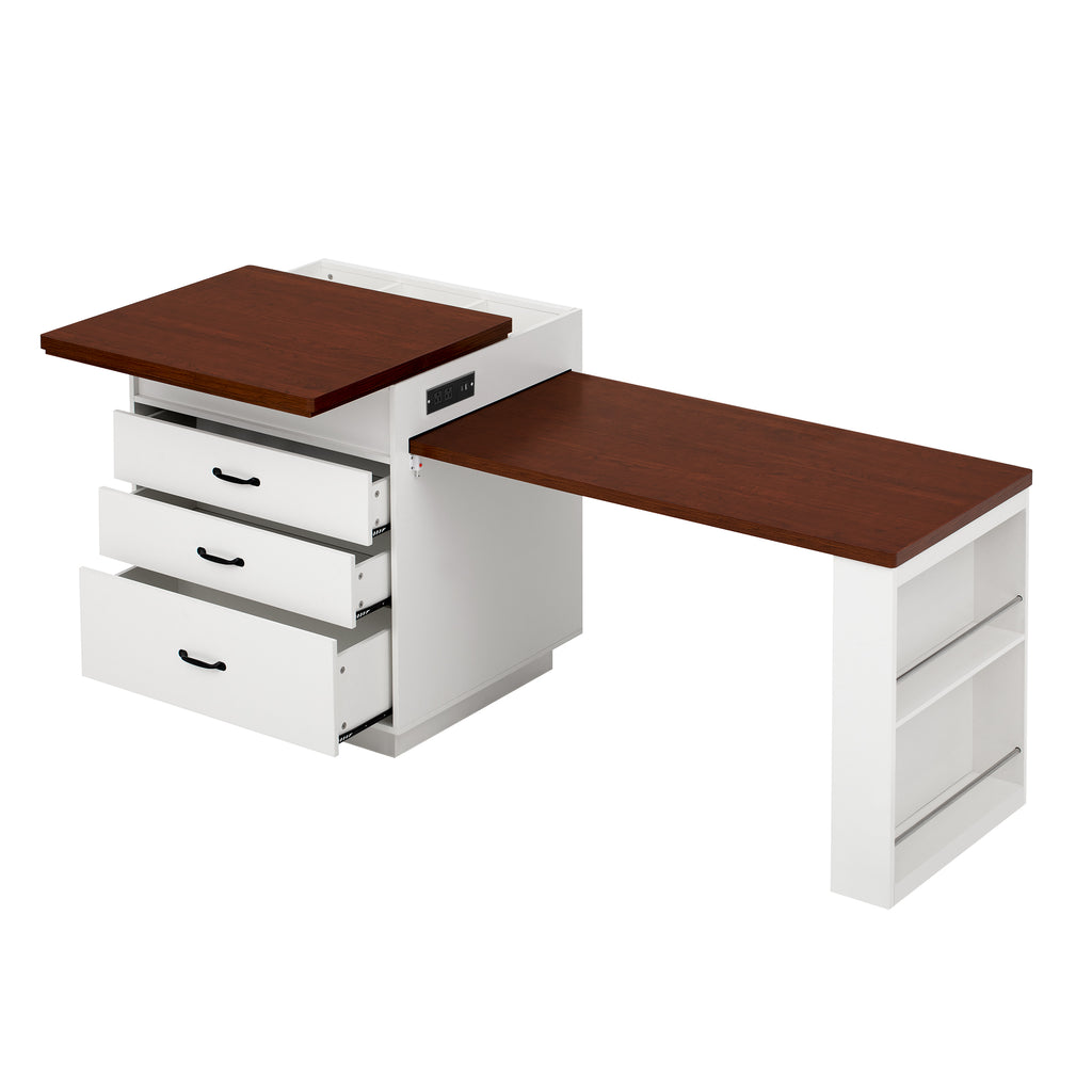 [variant:XW000036AAD-CA] Creamy White,Walnut image 17
