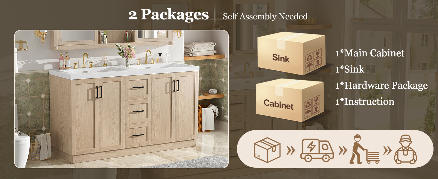 [variant:N848P000035N] Double-Sink Bathroom Vanity with Storage – 59-Inch image 4