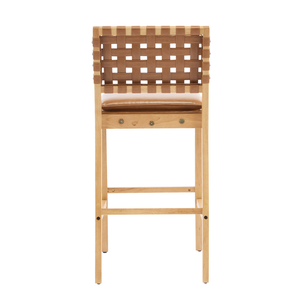 [variant:N897P439537B-S4] Rieti Woven-Back Bar Stools – Set of 4 image 10
