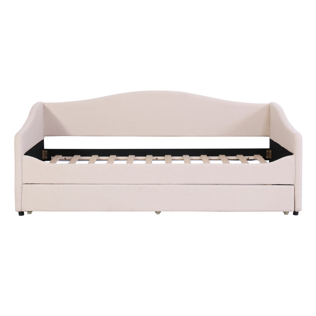 [variant:N850S00065A] Teddy Fleece Twin Daybed with Light and Trundle image 7