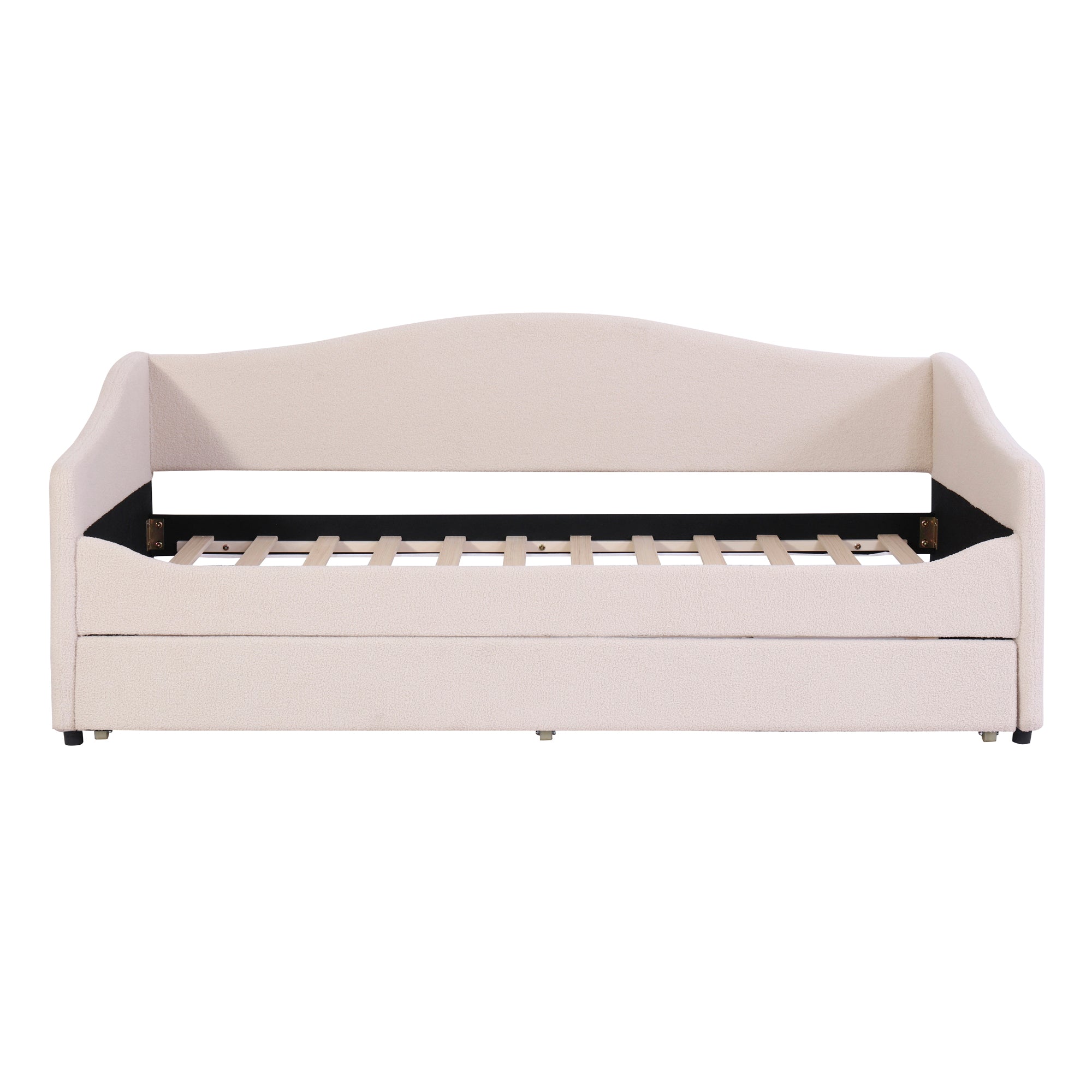 [variant:N850S00065A] Teddy Fleece Twin Daybed with Light and Trundle image 7