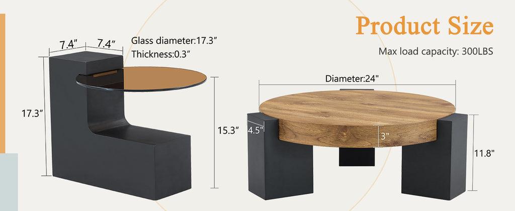 [variant:W3806P404745] Black,Wood image 14