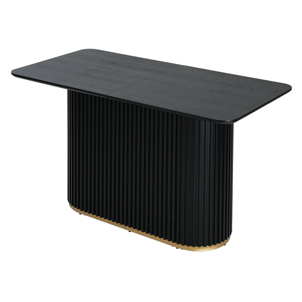 [variant:N872P426826H_N872P426828H] Black Counter-Height Dining Table – 63-Inch image 6