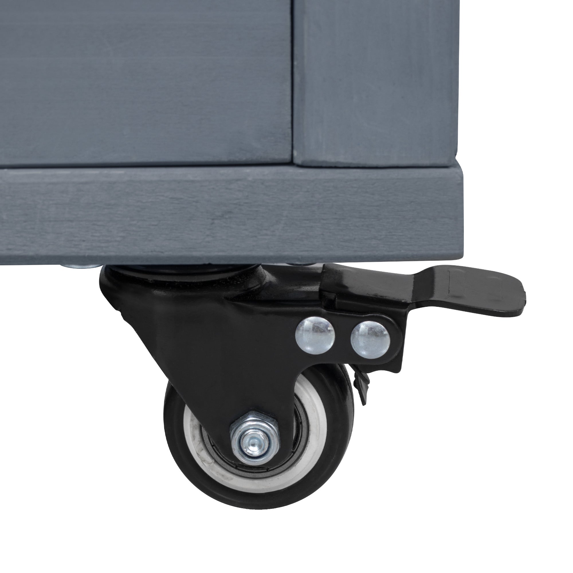 [variant:N853P386132G] Outdoor Grill Cart for 21–22-Inch Kamado Grills – Gray and Blue, 66.5-Inch image 47