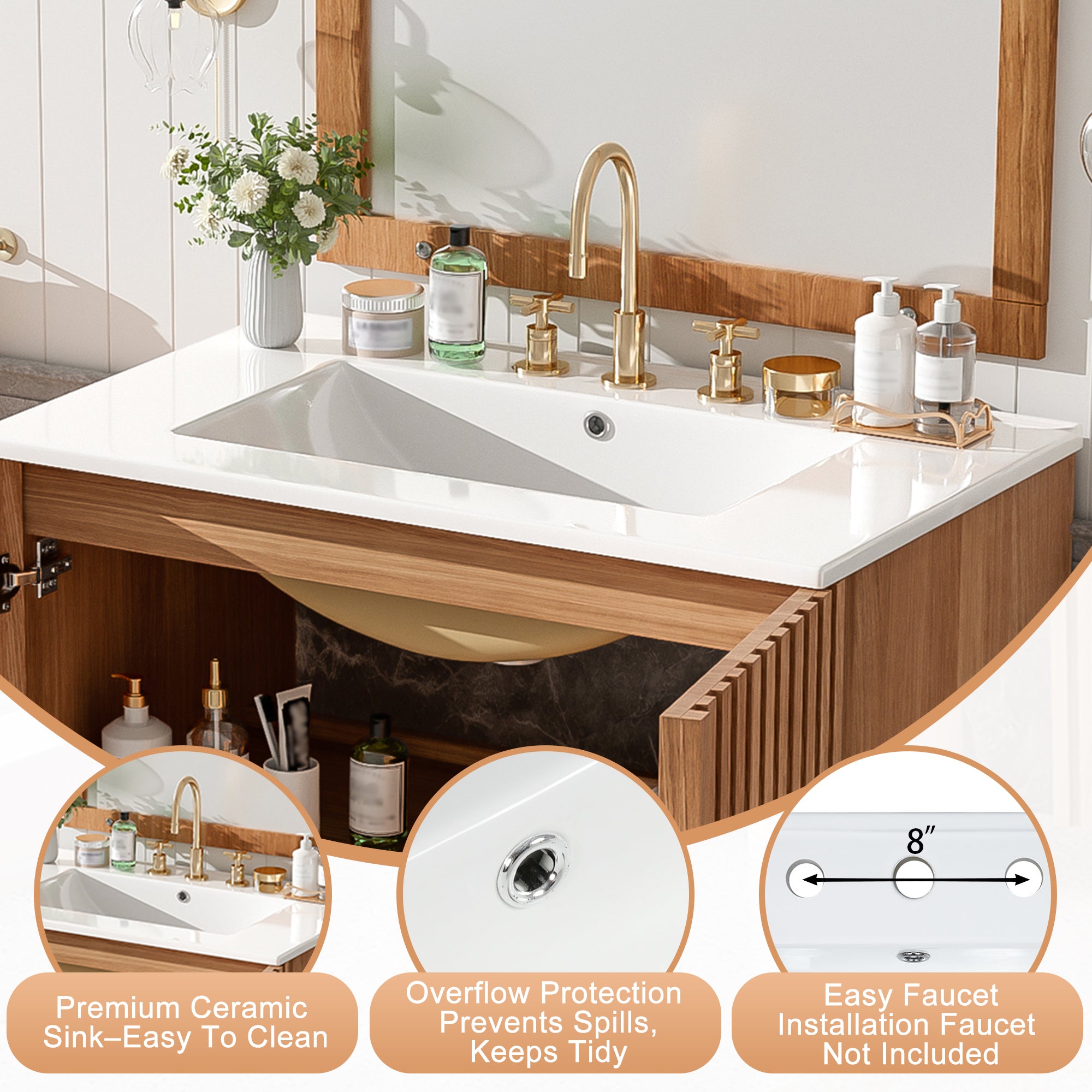 [variant:N848P000012O] Traditional Bathroom Vanity with Ceramic Sink – 59.8-Inch image 7
