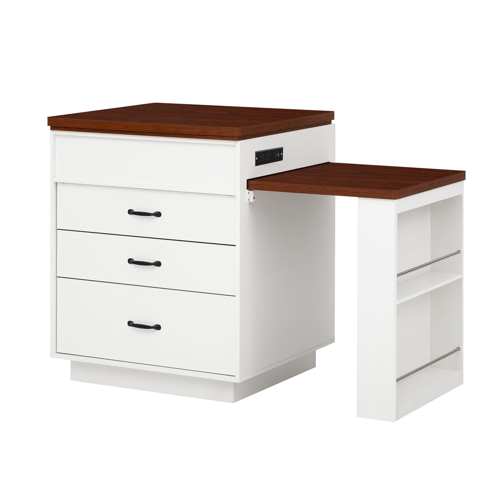 [variant:XW000036AAD-CA] Creamy White,Walnut image 18