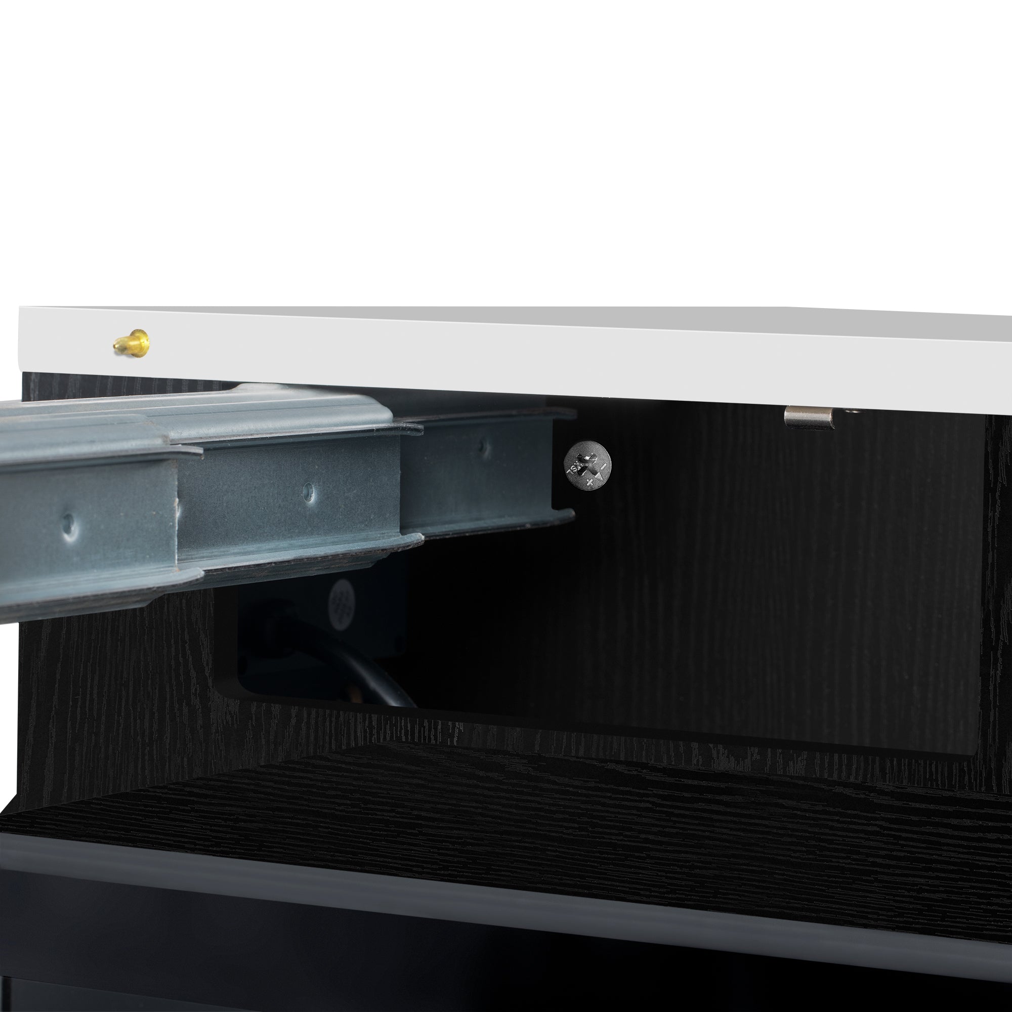 [variant:XW000024AAB-CA] Rolling Kitchen Island with Extendable Dining Table image 12