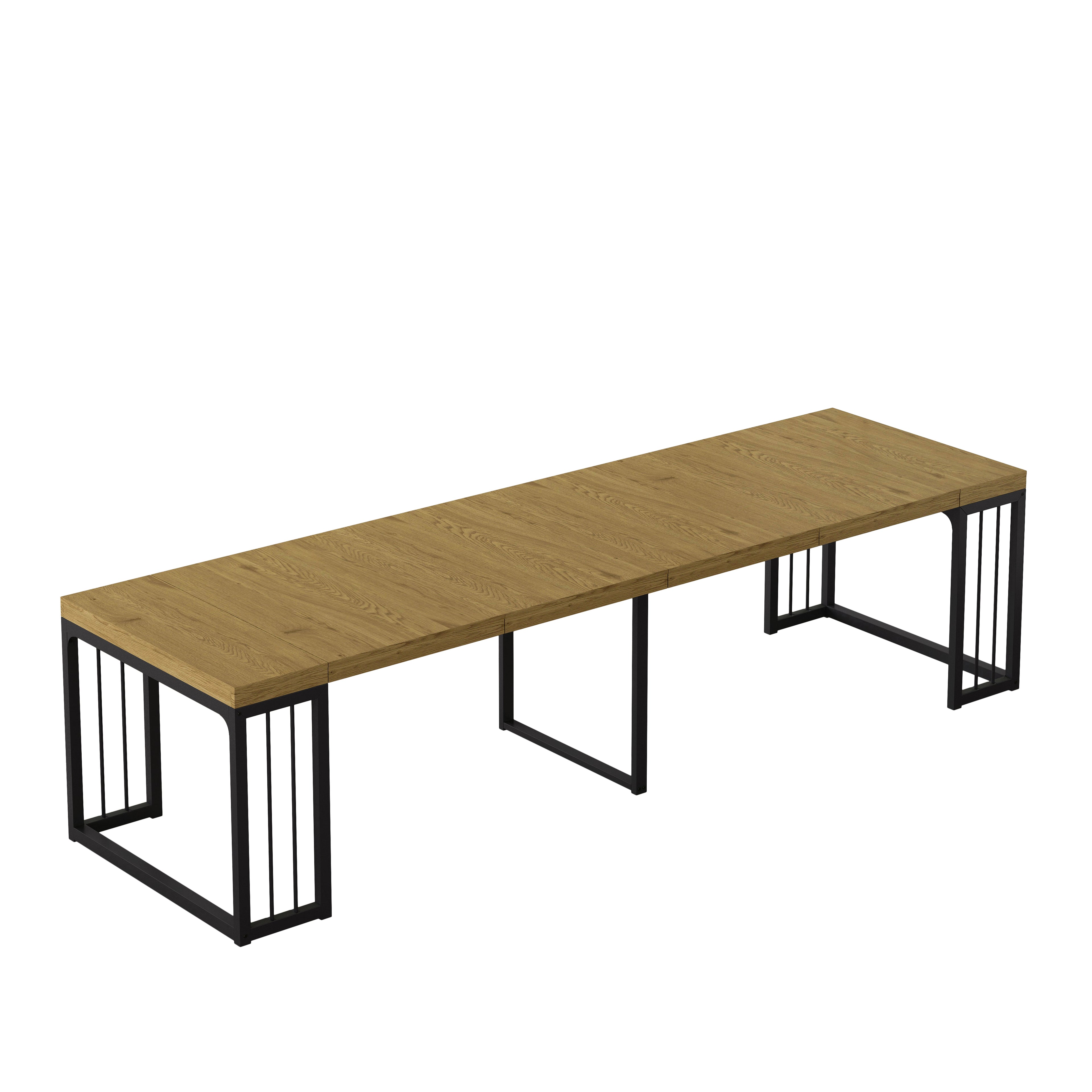 [variant:W3679S00001] Extendable Dining Table for 2–10 – Wild Oak image 17