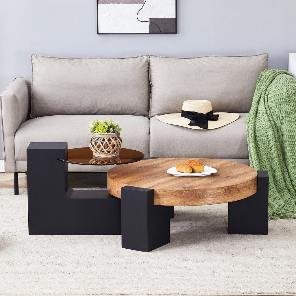 [variant:W3806P404745] Black,Wood image 3