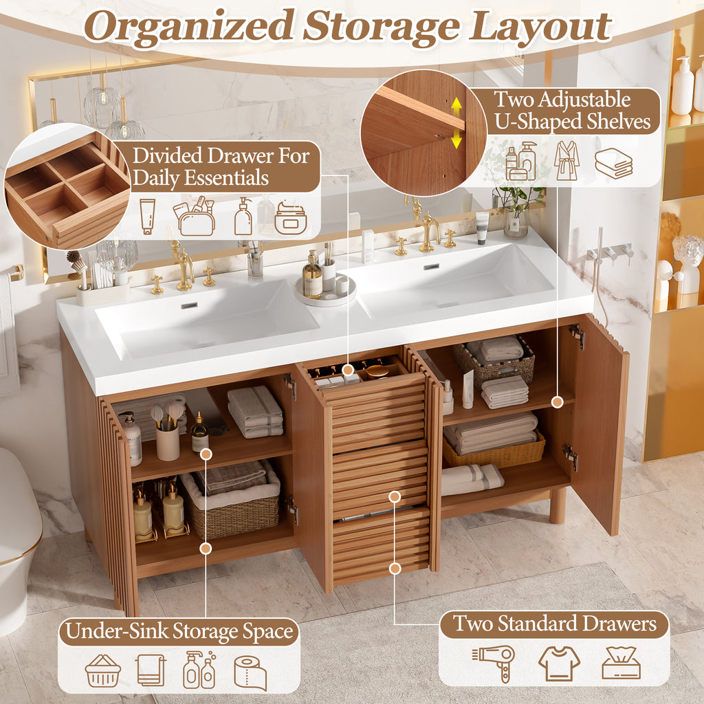 [variant:N729P000037N] Double-Sink Bathroom Vanity with Storage – 59.3-Inch image 14
