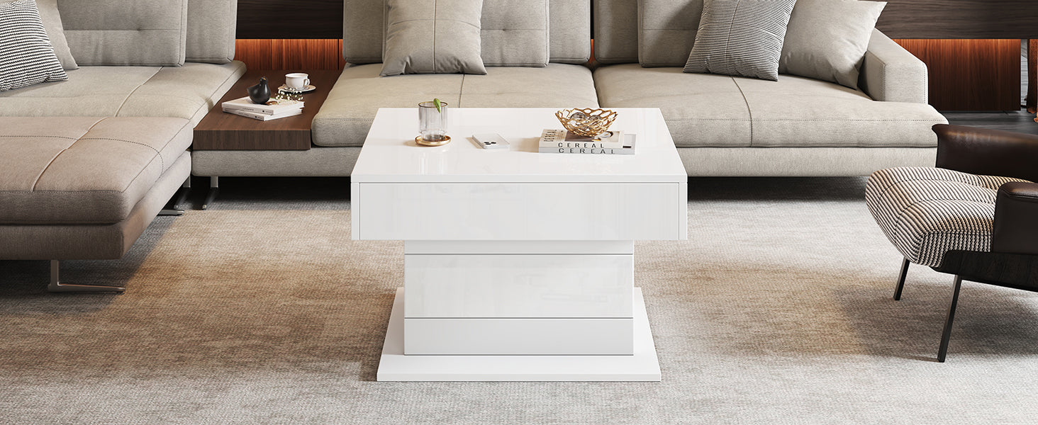 [variant:N892P423296W] 360° Rotating Lift-Top Coffee Table with Drawer image 20