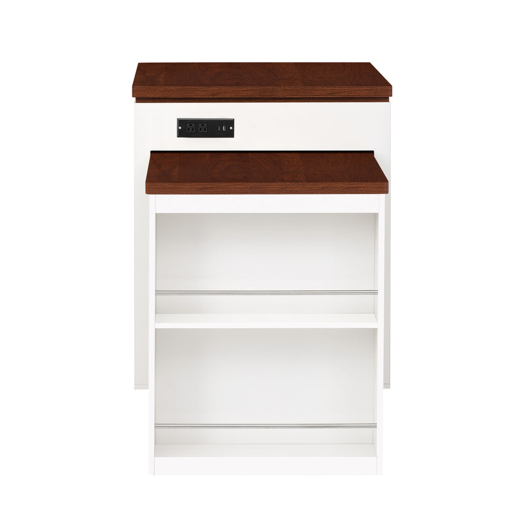 [variant:XW000036AAD-CA] Creamy White,Walnut image 24