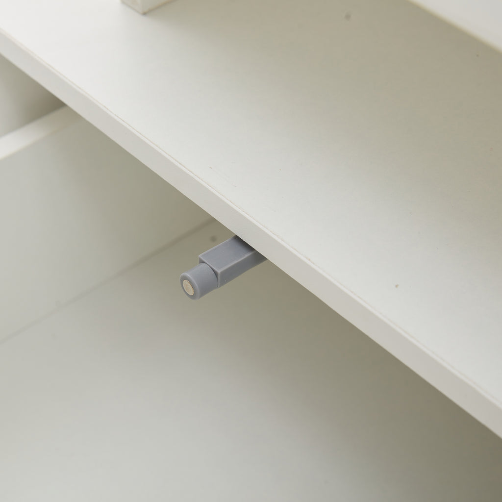 [variant:N892P428788W] High-Gloss LED Coffee Table with Open Storage image 31