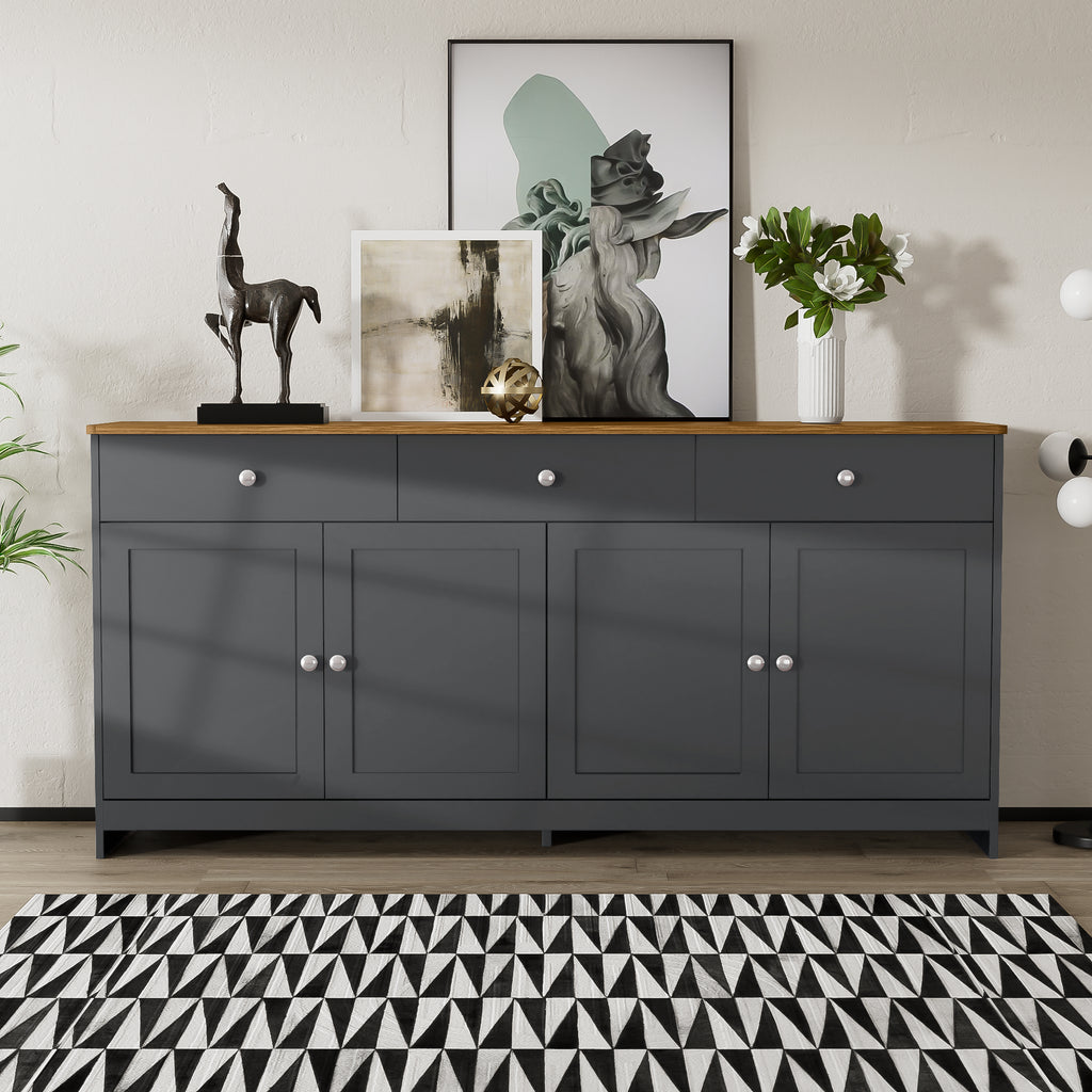 [variant:GA0017B] Gray-Black / Wood Tone image 10