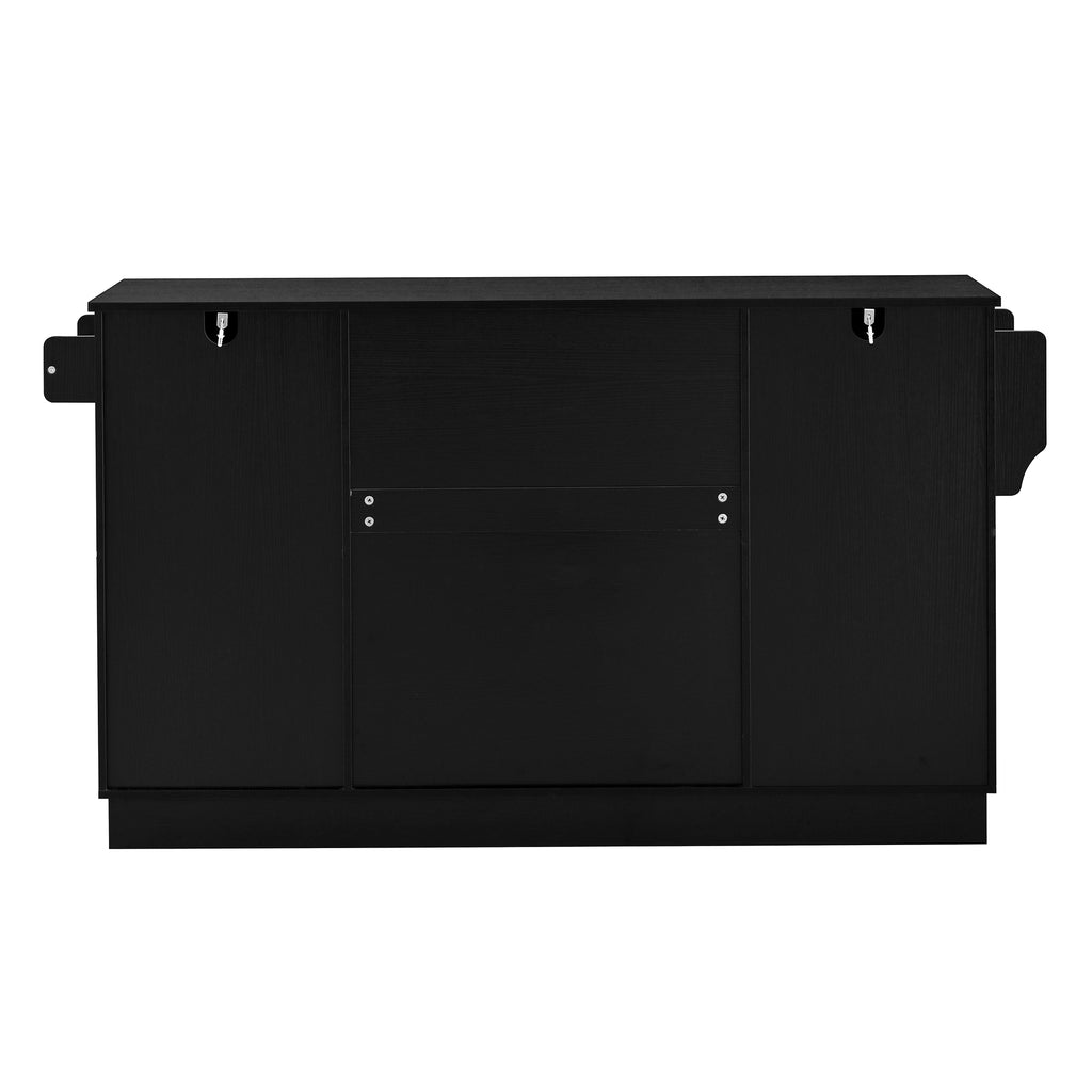 [variant:N889P443144B] Modern 4-Door Sideboard with Drawer image 15