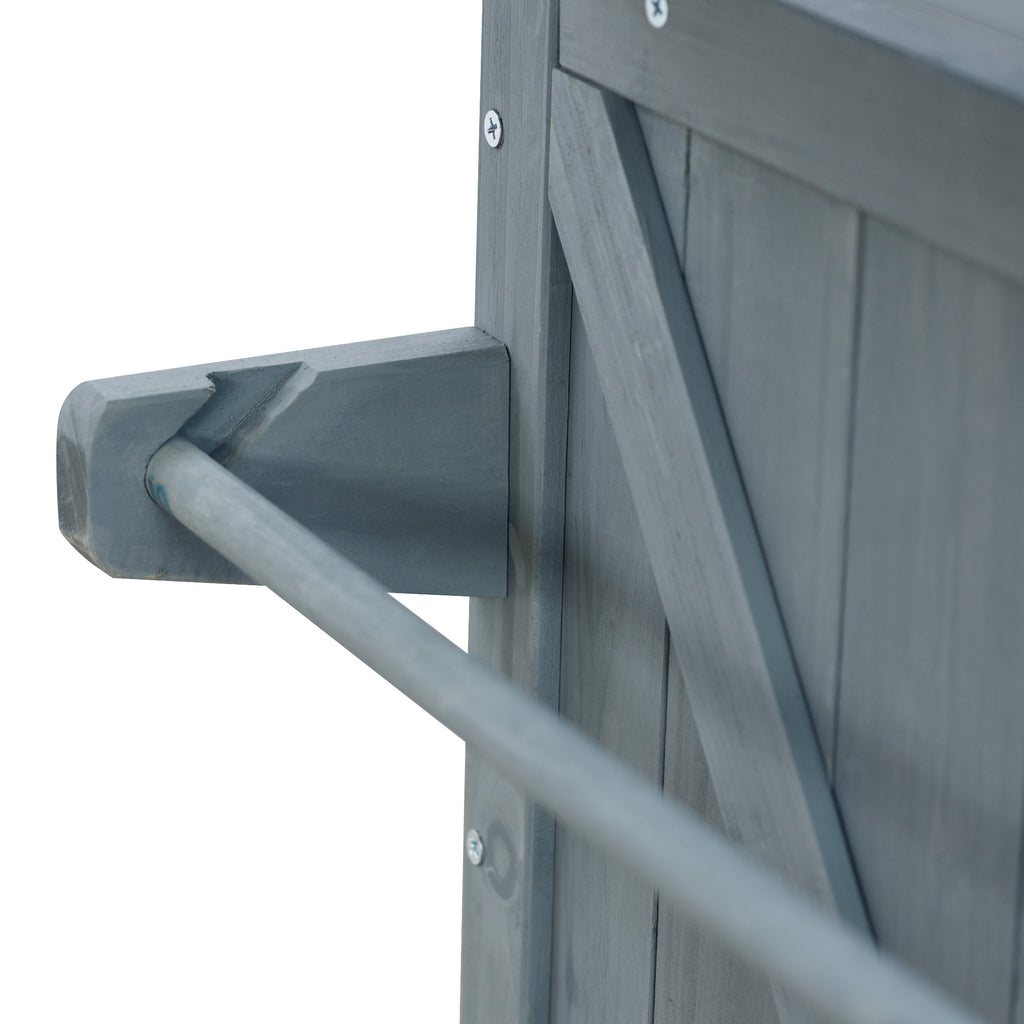[variant:N853P386114G] Outdoor Grill Cart with Stainless Steel Top – Gray and Blue, 50.25-Inch image 32