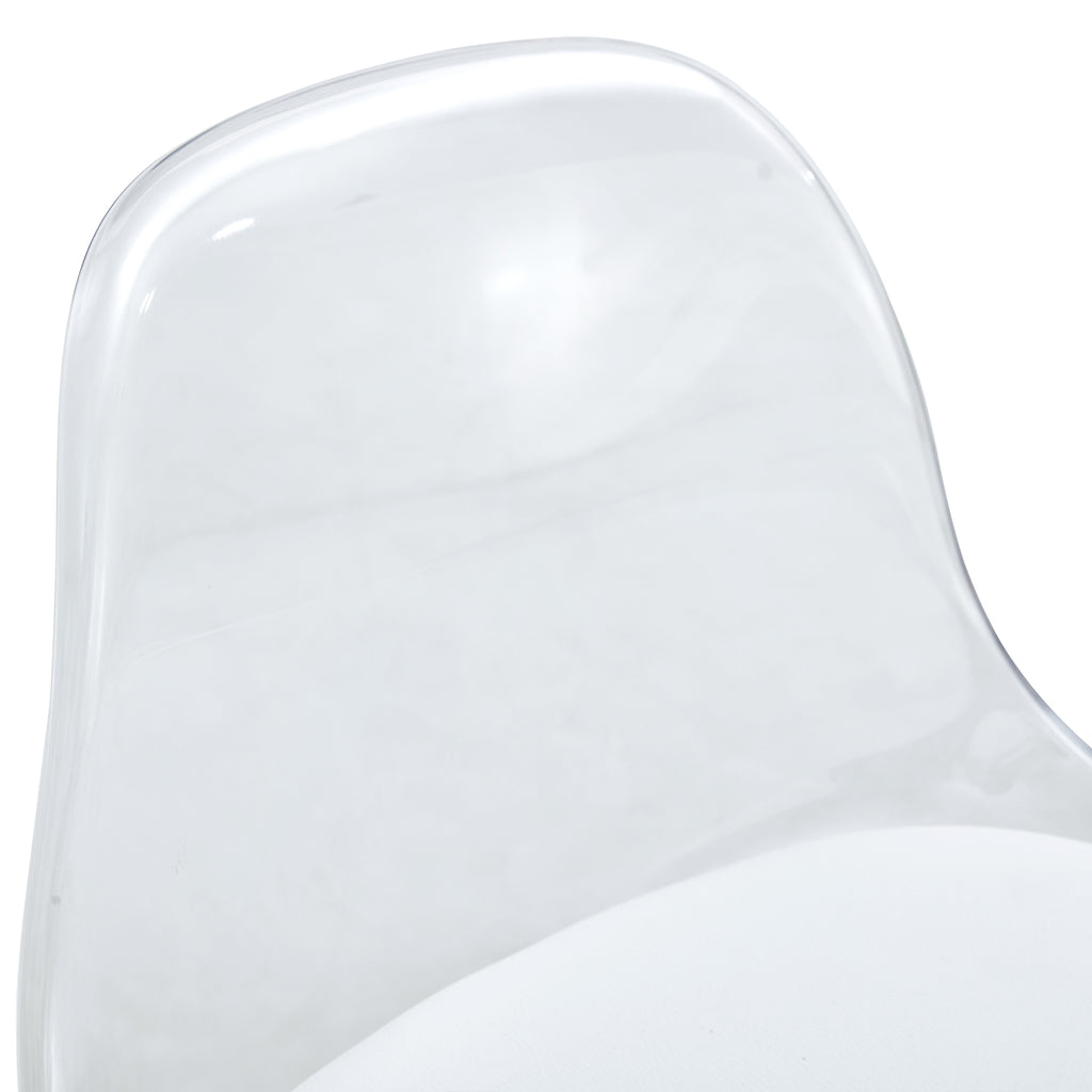 [variant:W3806P404769] Modern Upholstered Bar Chairs – White & Silver image 24