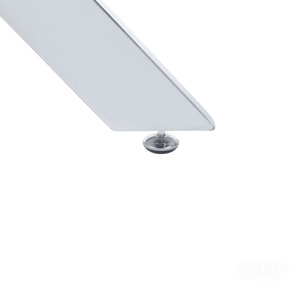 Glass Dining Table – Square or Round — [variant:W3808P395783] Chrome – W3808P395783 image 11