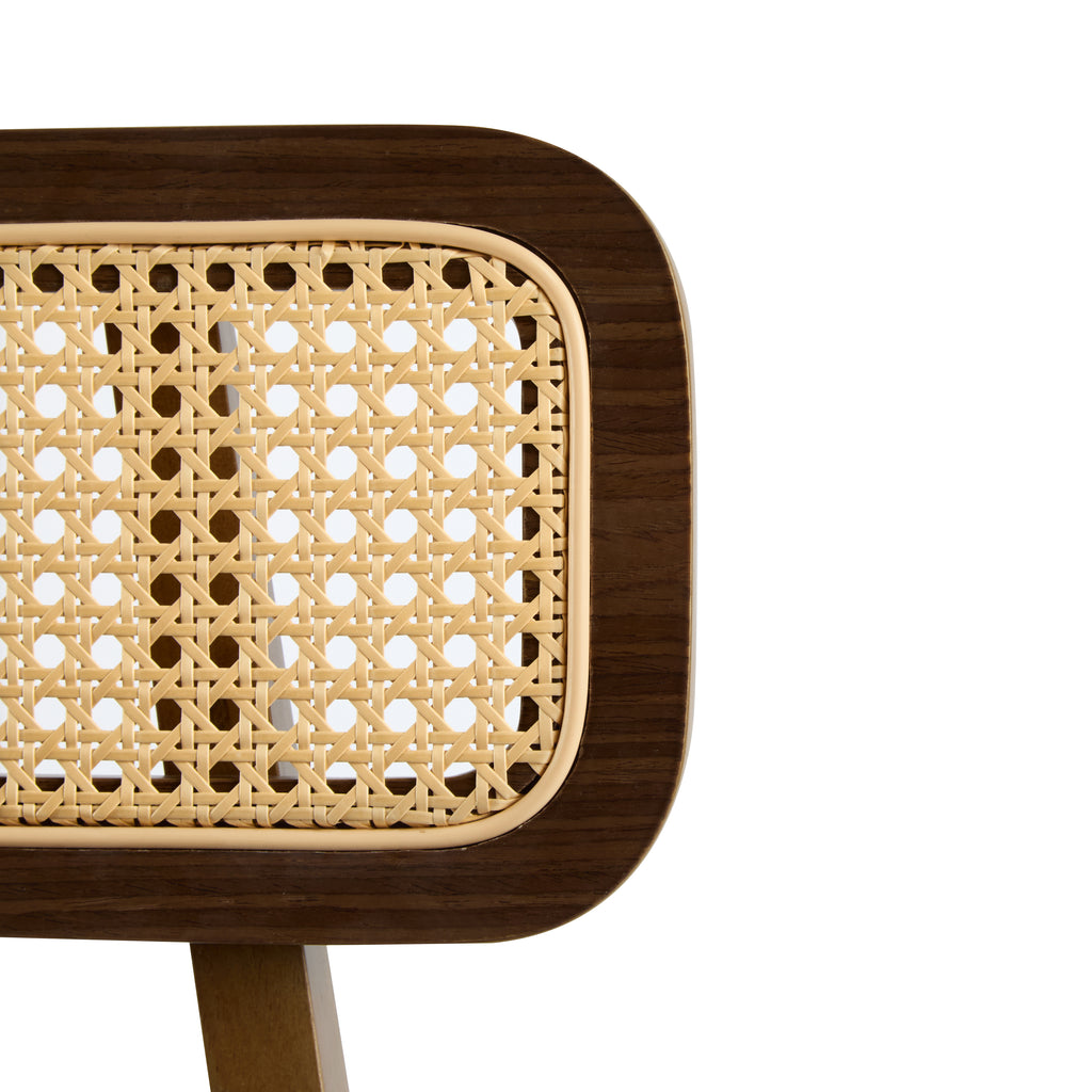 Walnut Rattan Counter Stools – Set of 2 or 4 — [variant:N897P439500W-S4] Walnut – N897P439500W-S4 image 11