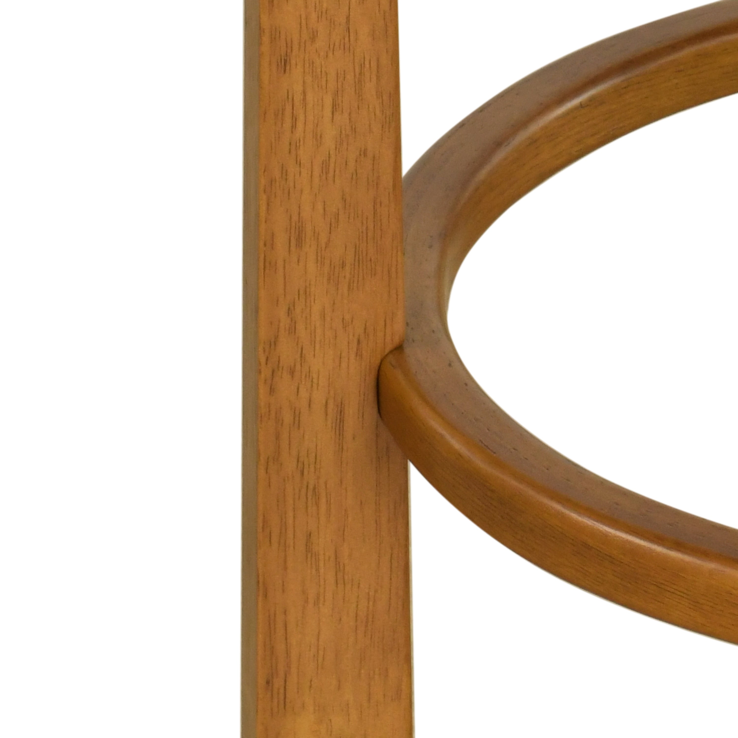 [variant:N897P443728W-S4] Elise Set of 4 Walnut Wood Bar Stools image 11